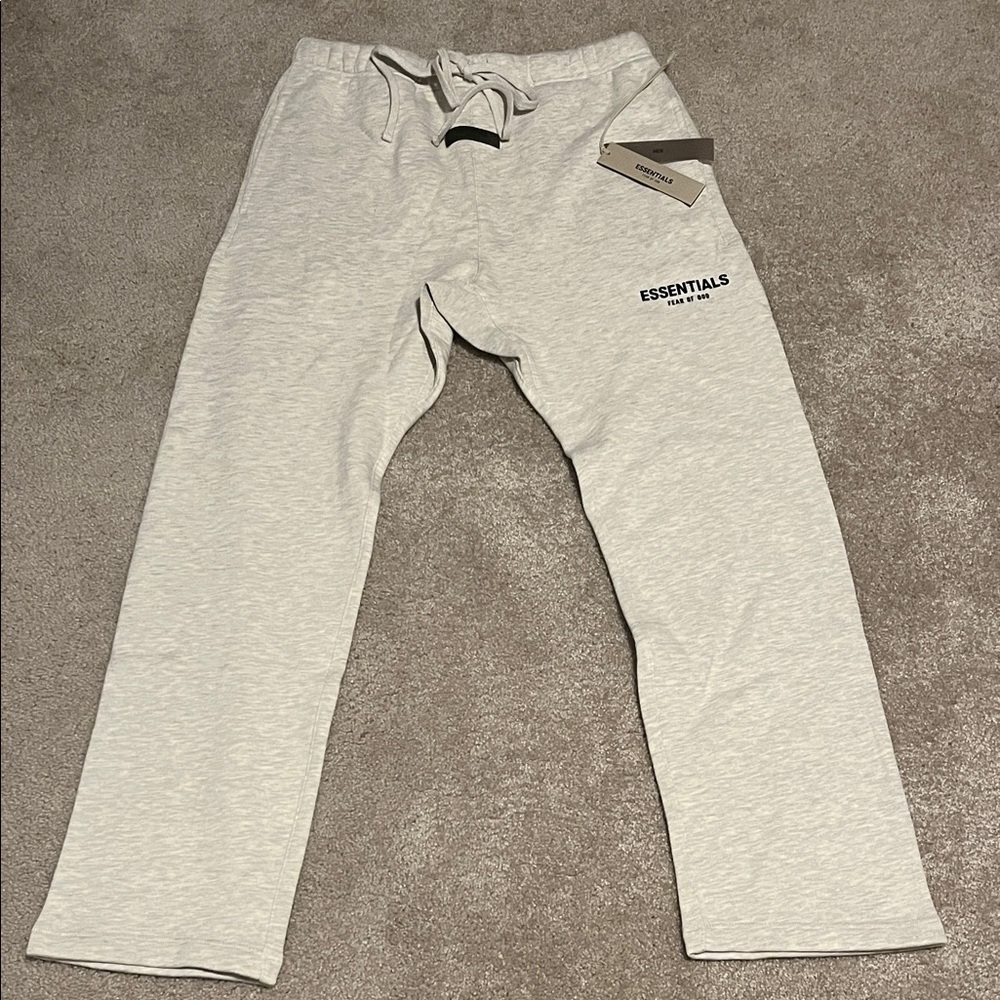 Fear of God Essentials Heather Gray Sweatpants